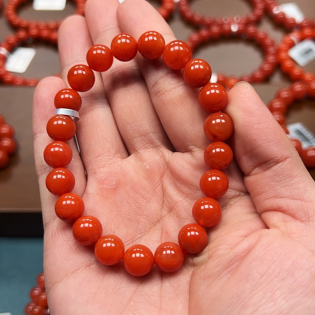 南红玛瑙未镶嵌手串