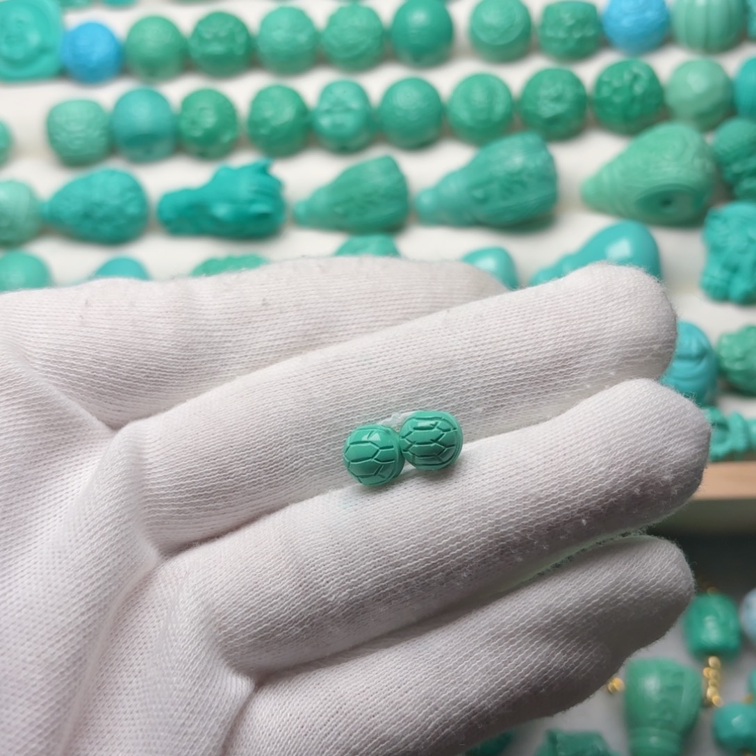 卡8尺寸富甲天下圆珠一对