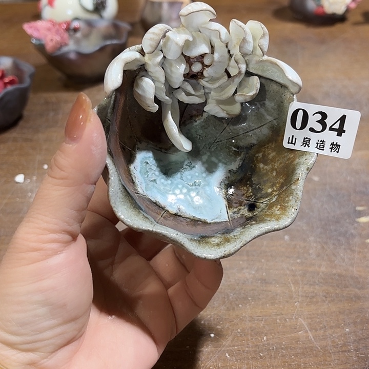 山泉造物手工制作柴烧034