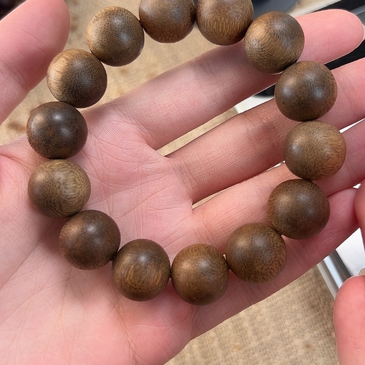 沉香手串1.6圆珠单圈多样性发一自家
