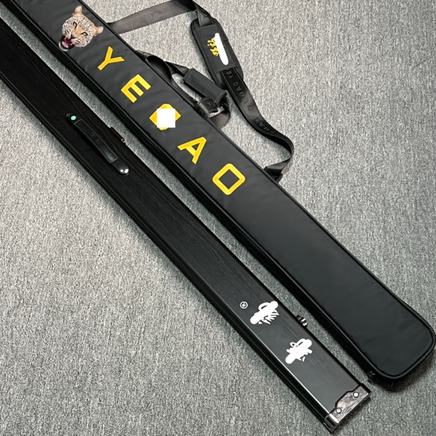 y-豹新款杆包高颜值三槽外包杆盒台球杆包组合链接台球