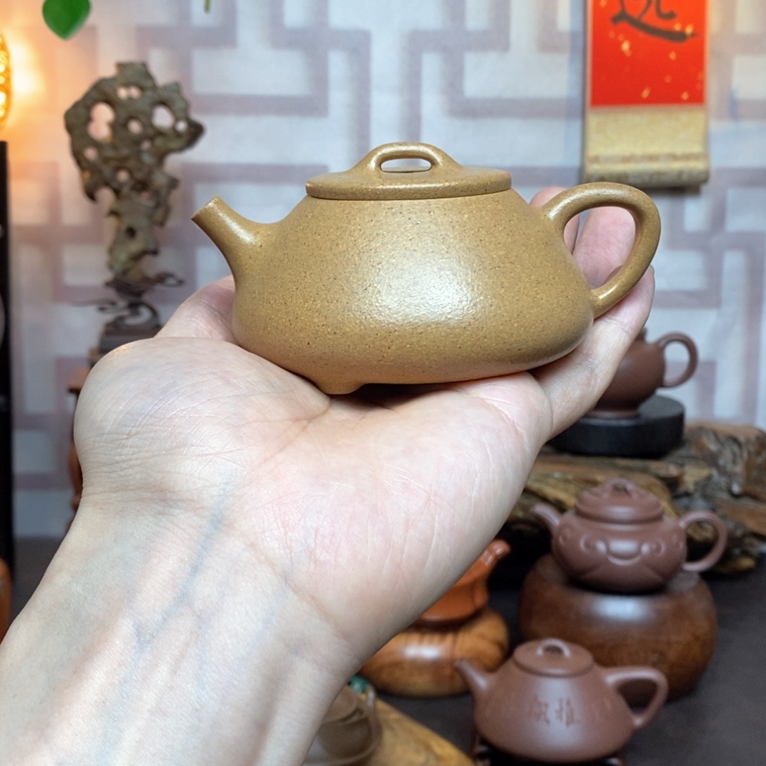 紫砂茶具老段心舟石瓢