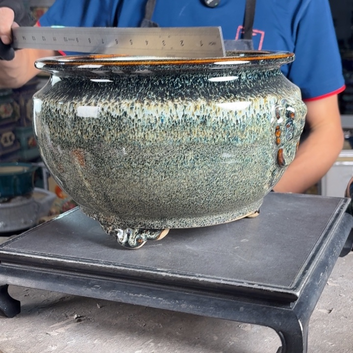 一风堂石湾花盆 内21*14