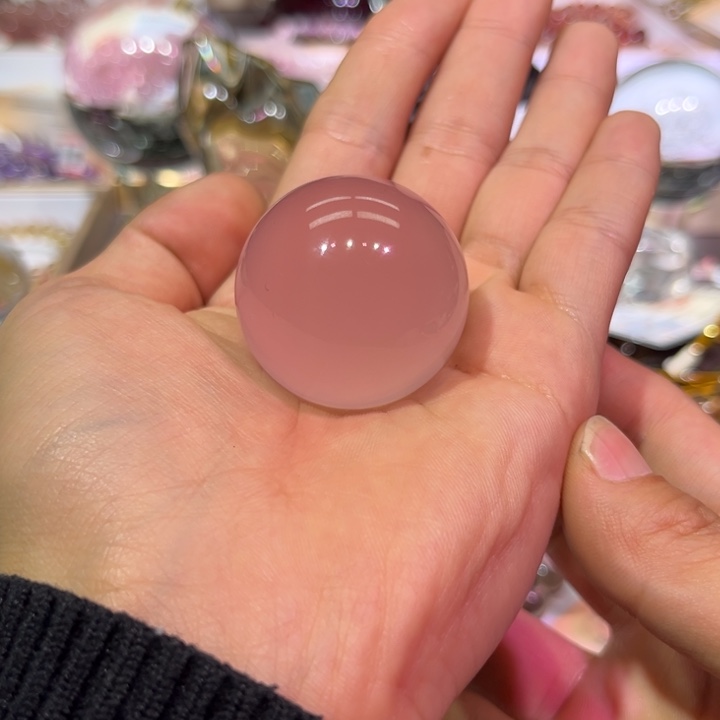 【闪购商品】石英质玉手链未镶嵌粉水晶