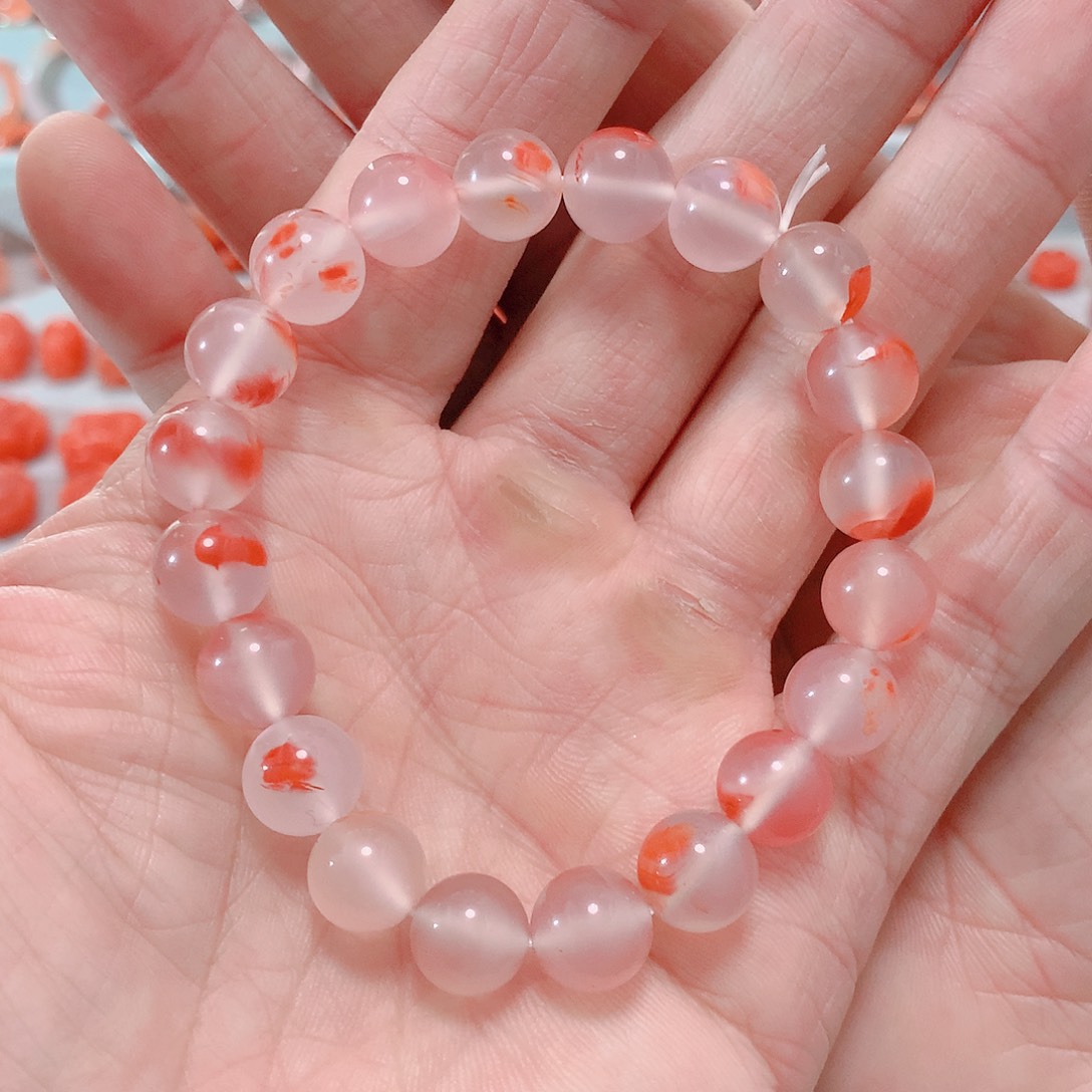 南红玛瑙手串未镶嵌雨***6