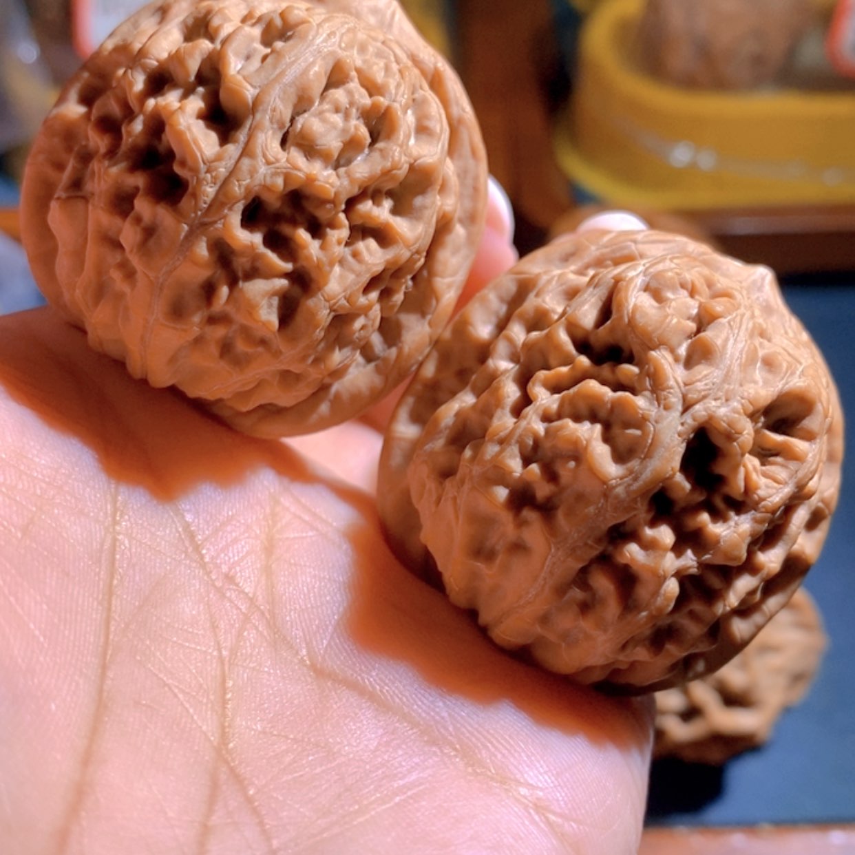 【闪购商品】文玩核桃吊坠蒽*凤凰台