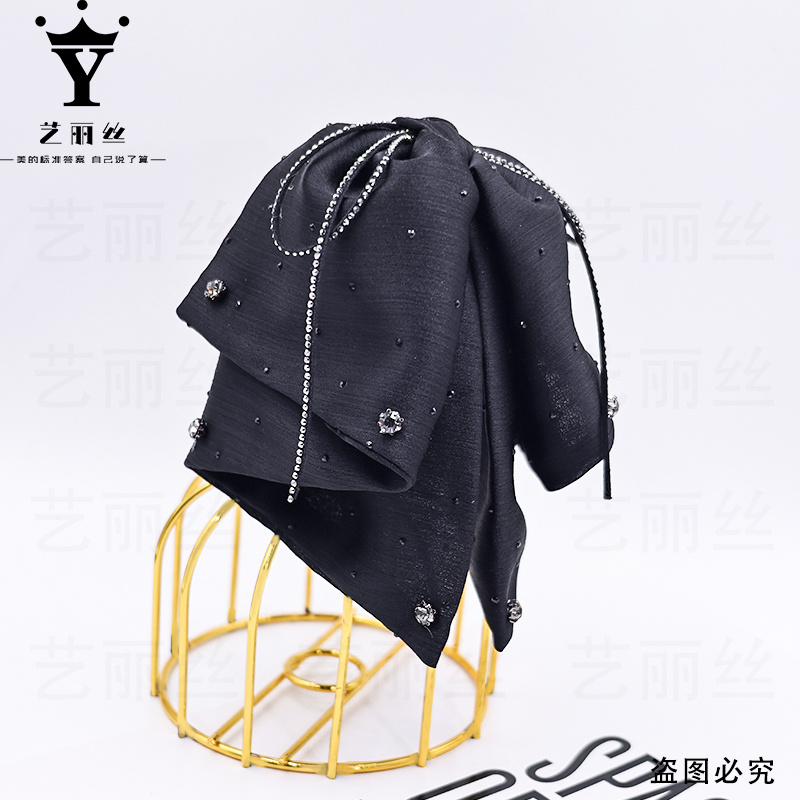 艺丽丝艺丽丝 巴黎王妃 [奥黛丽] 大气黑锆款马尾夹YL830