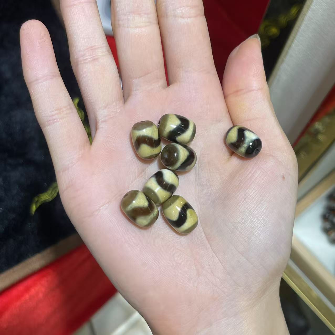 【小宝珠宝】3 S83959-玛瑙吊坠-多样性发一件