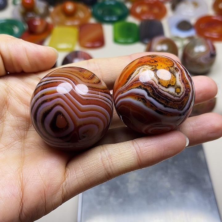 百***回玛瑙/玉髓未镶嵌颈饰