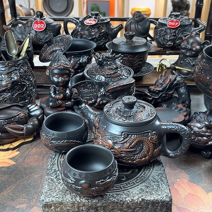 壶云南建水紫陶壶