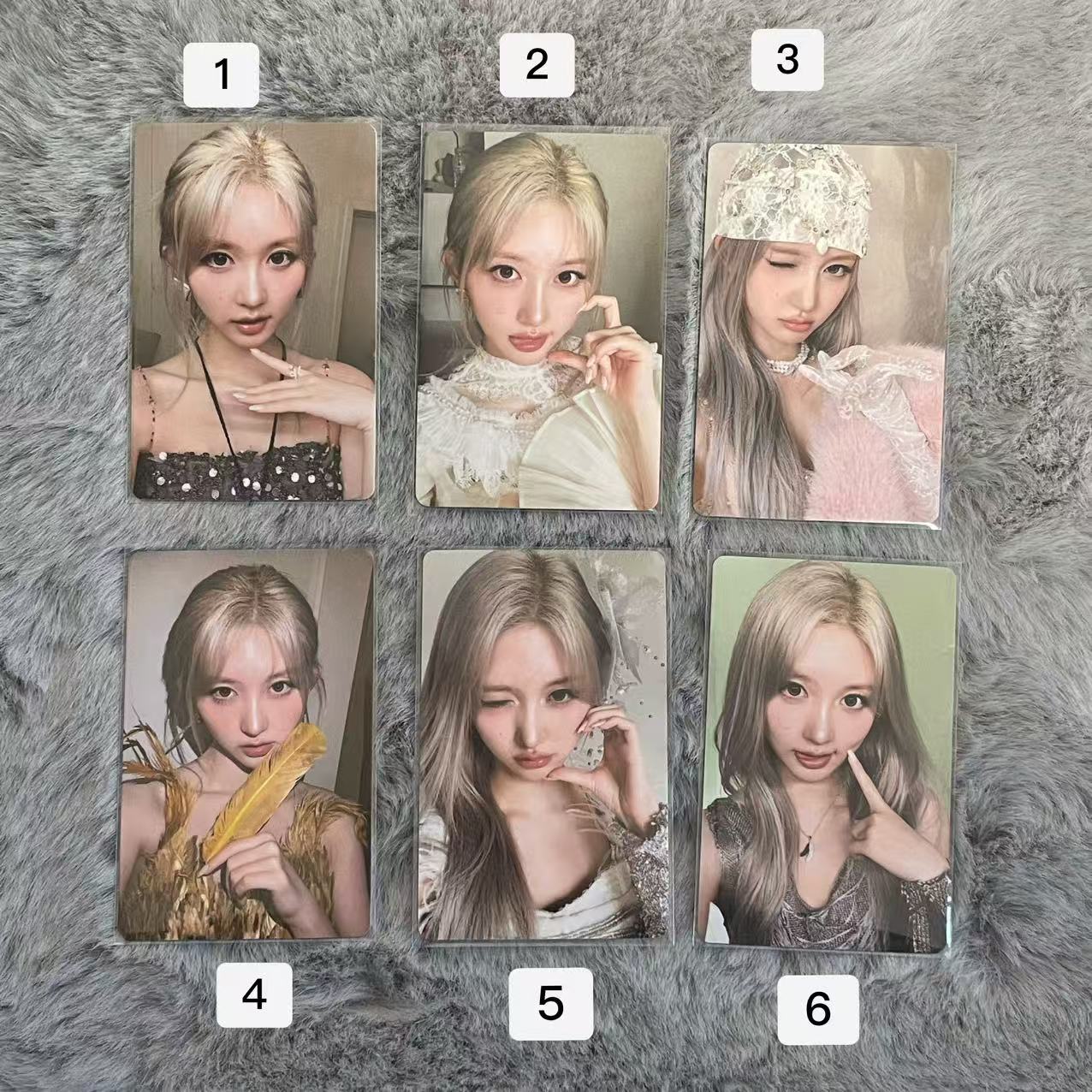 ive金秋天生日杂志卡