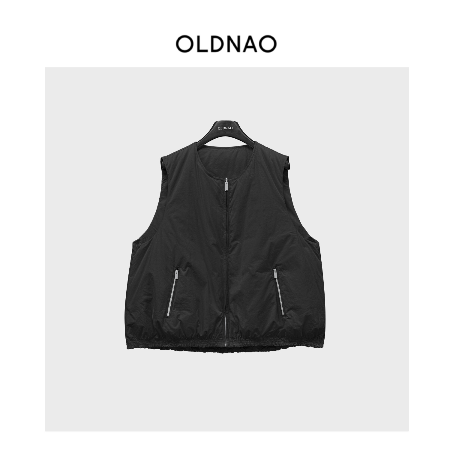 【OLDNAO】品牌订单线90白鸭绒女款无袖双面穿马甲-SX-WZ53285