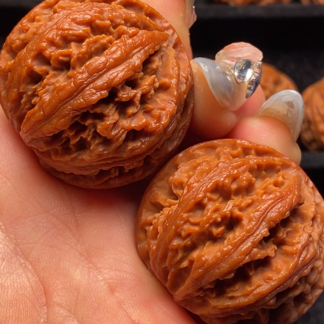 文玩核桃吊坠秦岭山脉核桃