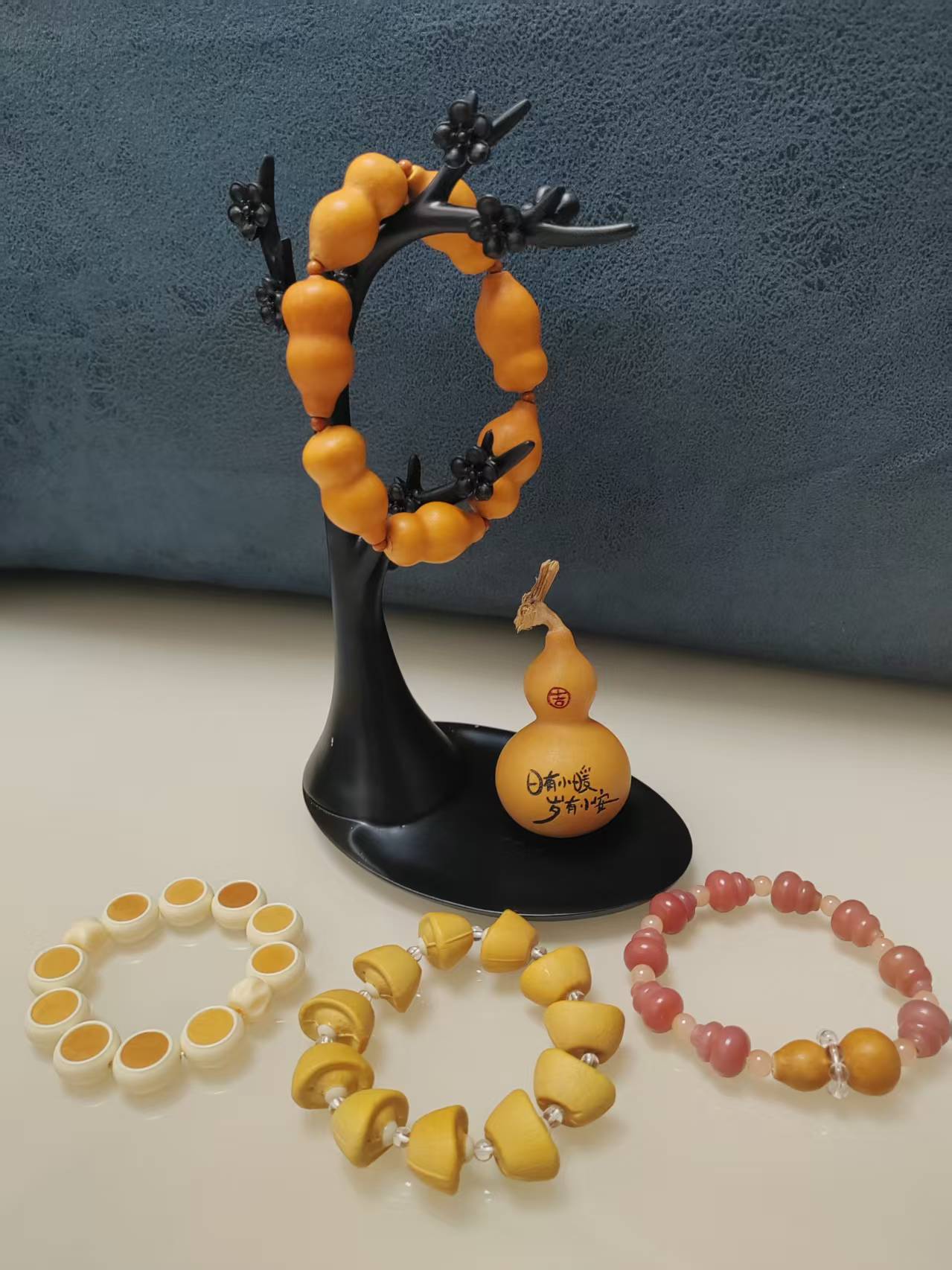 纯手工编织可作手持手把件