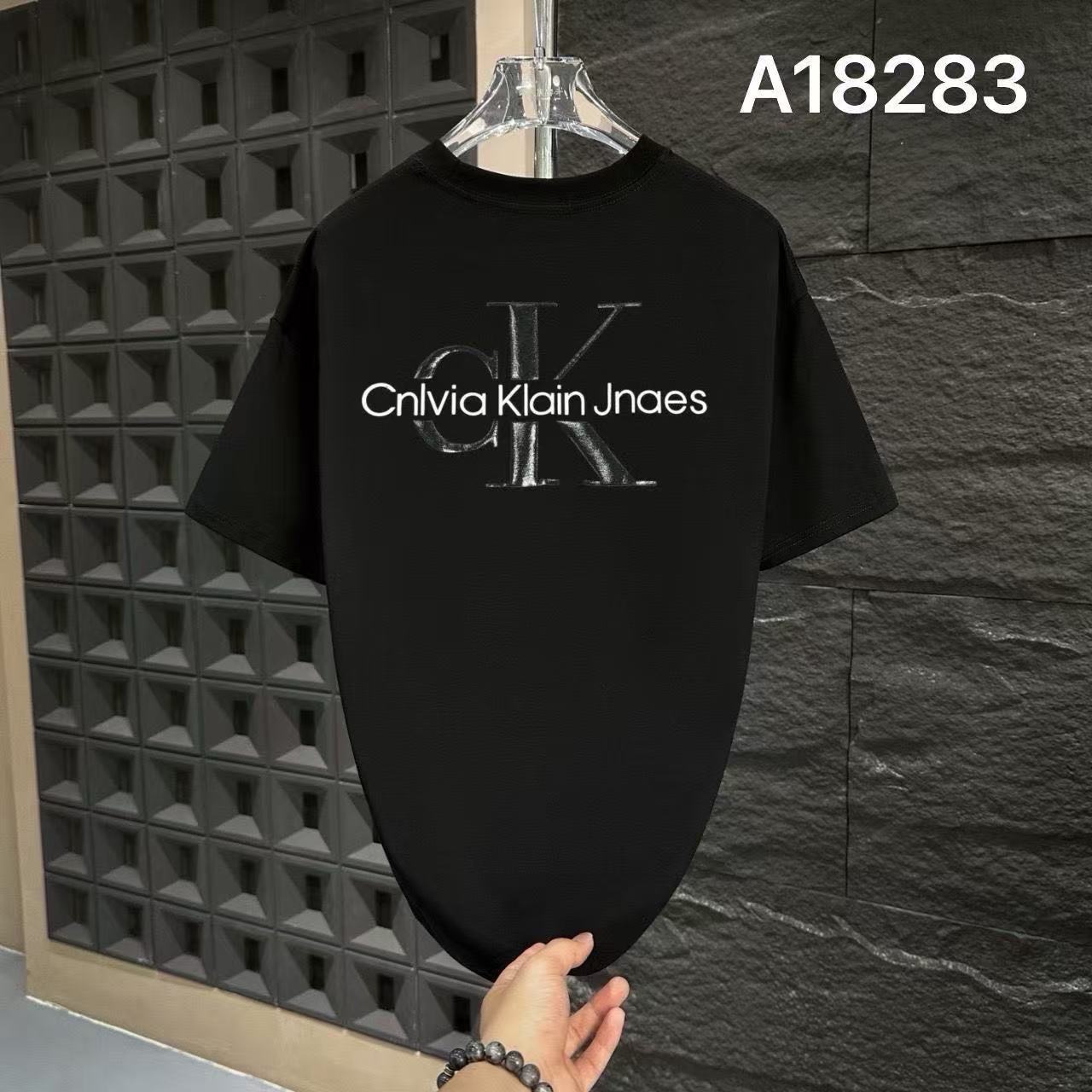 CB-A18283-夏季时尚字母印花短袖
