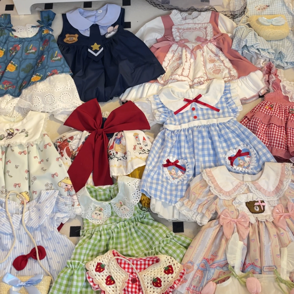 女童断码过款夏季可爱公主连衣裙尺码偏小身高加10胖宝身高加20