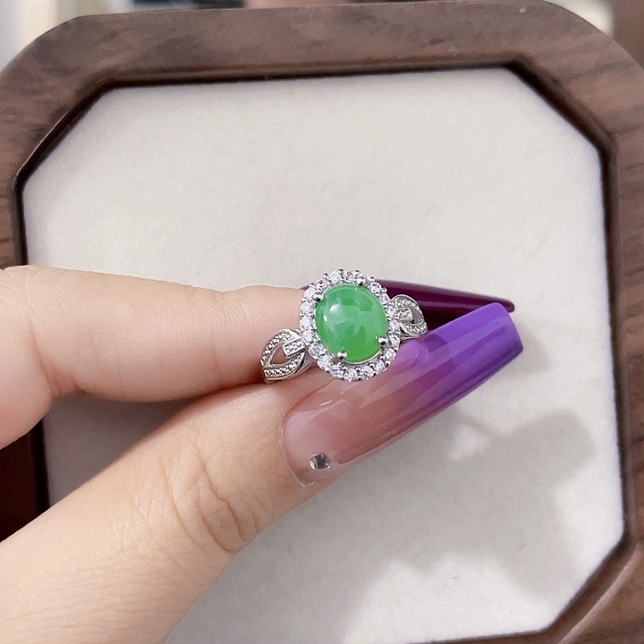 颈饰未镶嵌翡翠天然翡翠Ａ货