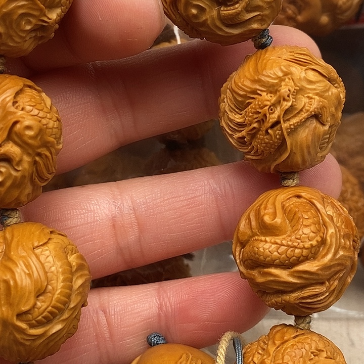 L***帅橄榄核吊坠橄榄核