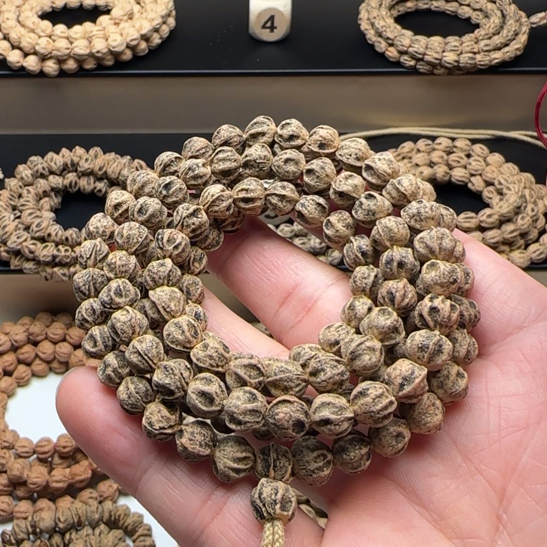 吊坠柏香籽/百香籽南***手原桩多棱莲花鬼