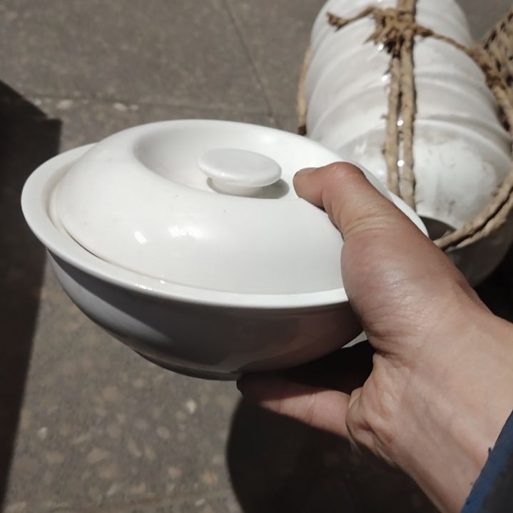 碗四厂强化瓷汤锅口径20.5公分