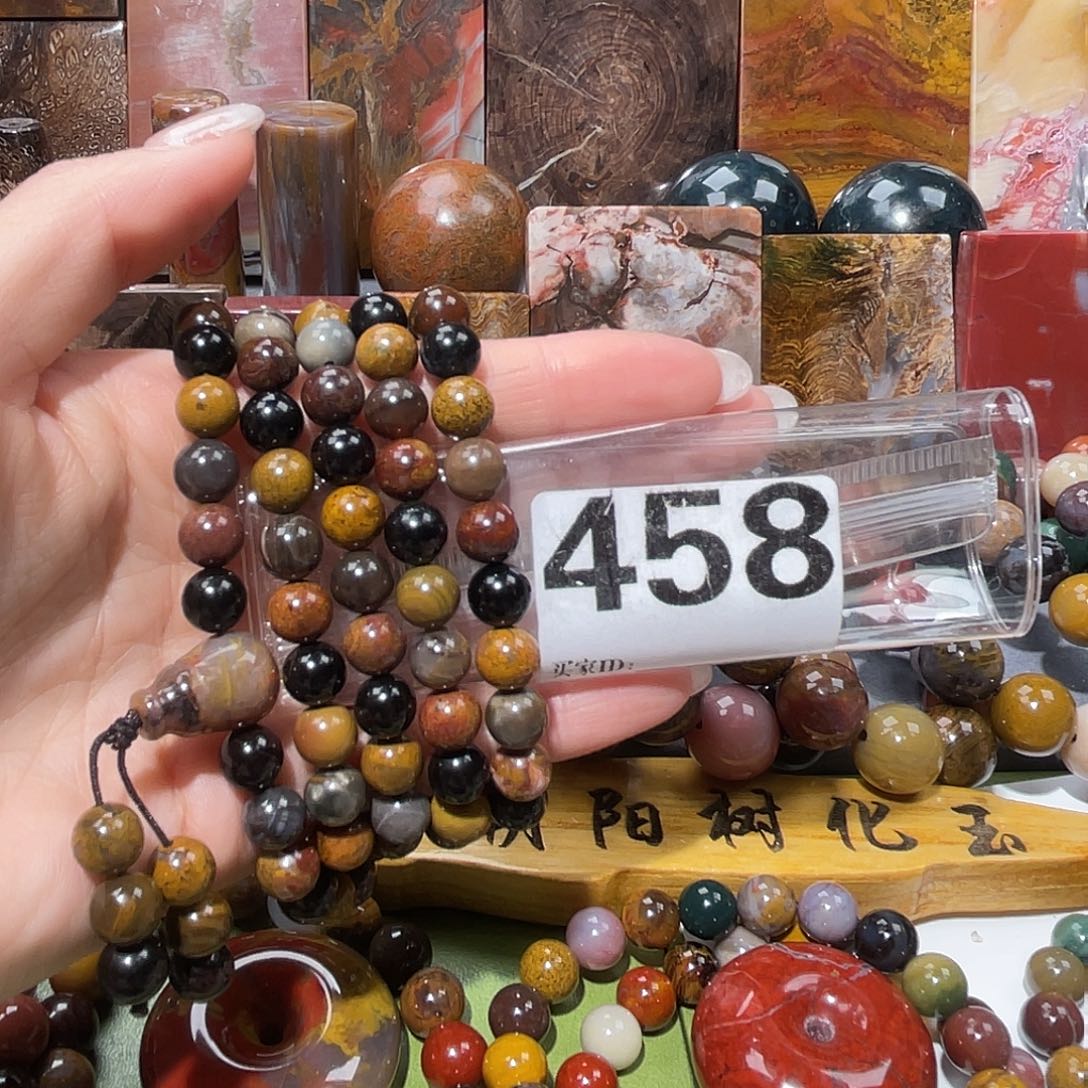 硅化玉未镶嵌天然北票硅化玉108