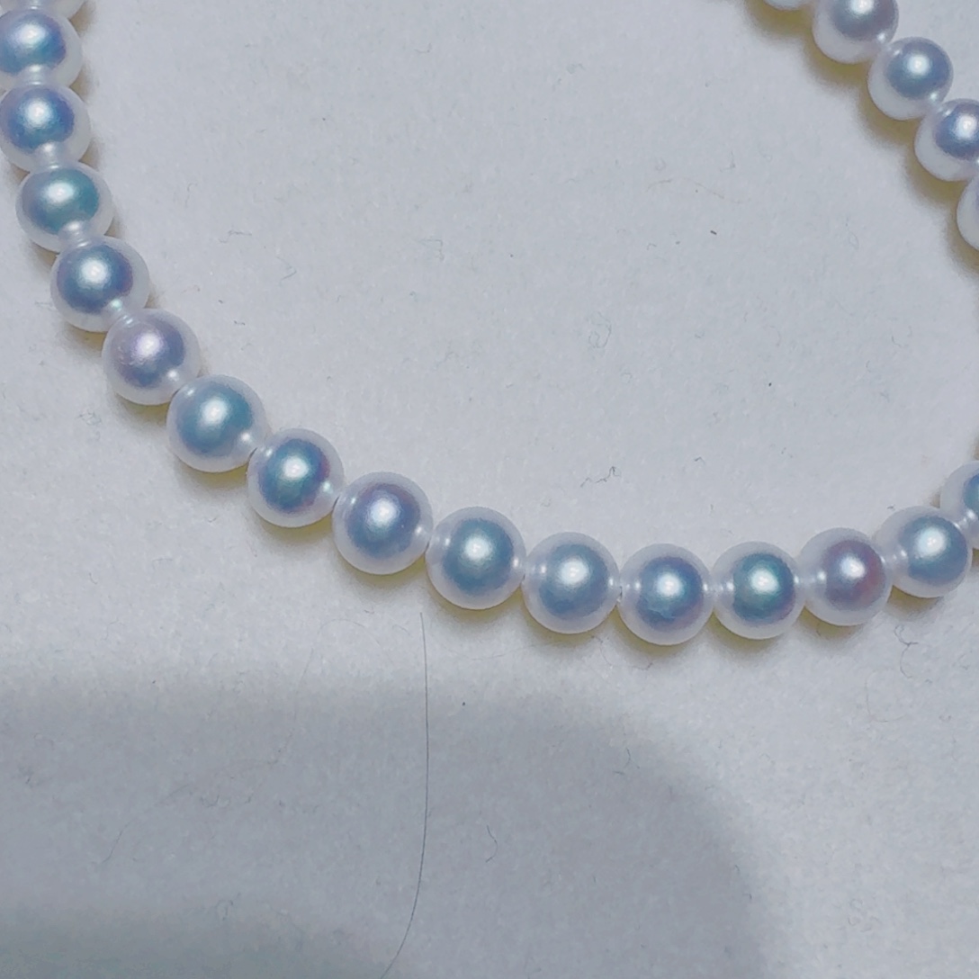 淡水珍珠手绳银S925镶嵌350一条