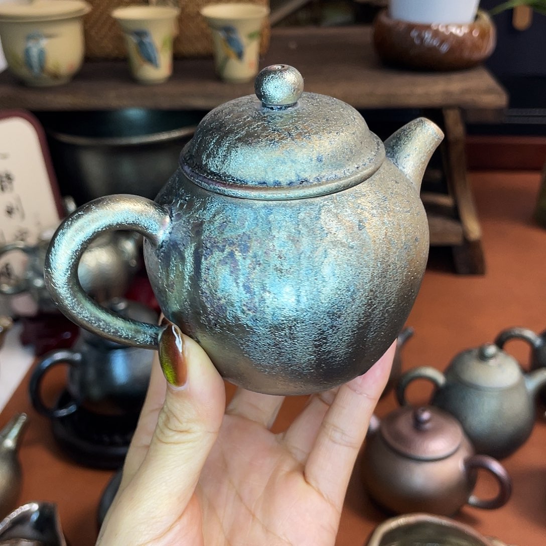 l***｀壶云南建水紫陶柴烧瑕疵