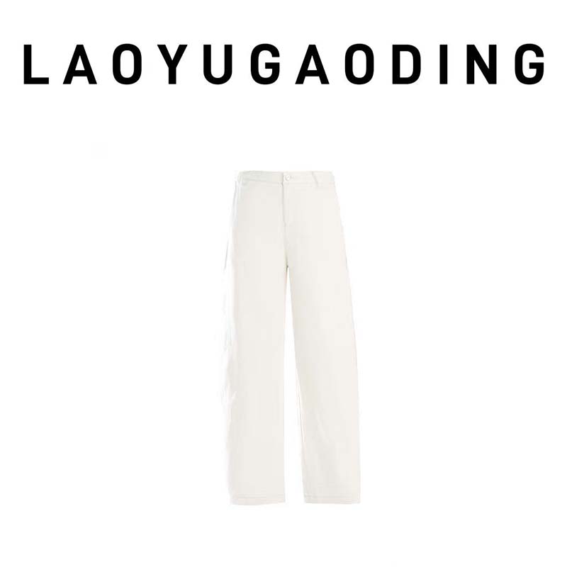 【LAOYUGAODING】高品质-5167新款秋季休闲时尚百搭纯棉水洗牛仔裤