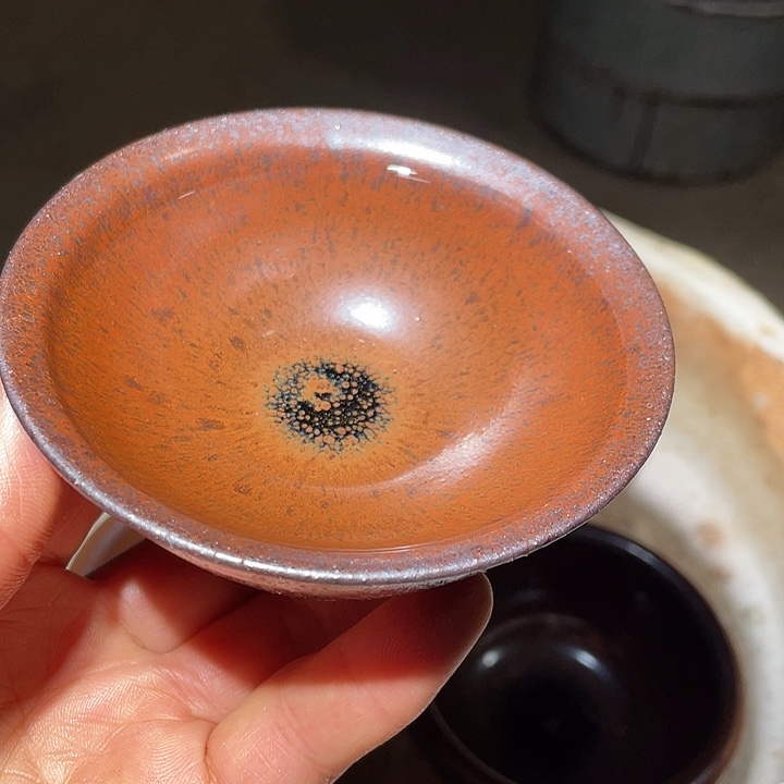 茶盏笑*铁胎建盏元旦狂欢