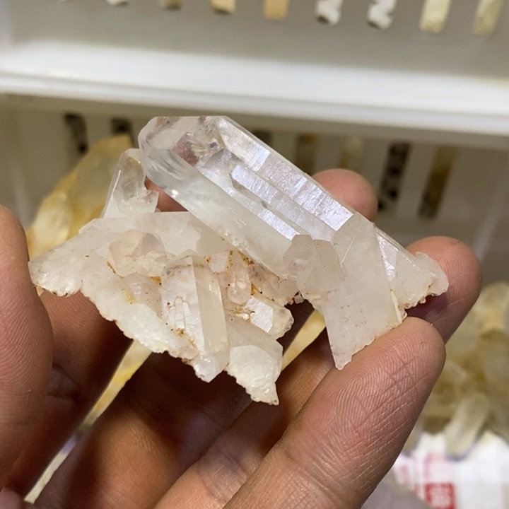 水晶水晶原石摆件未镶嵌