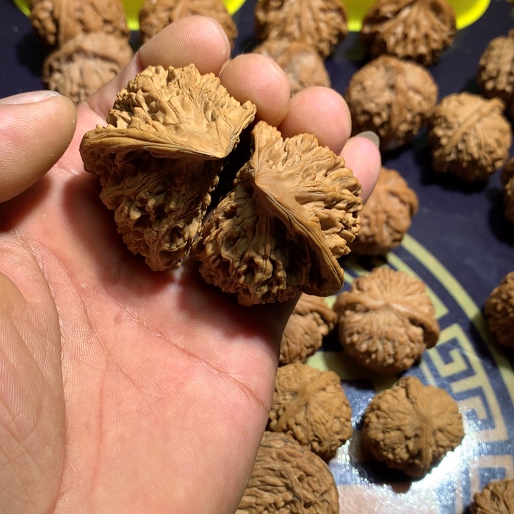 吊坠文玩核桃半壁