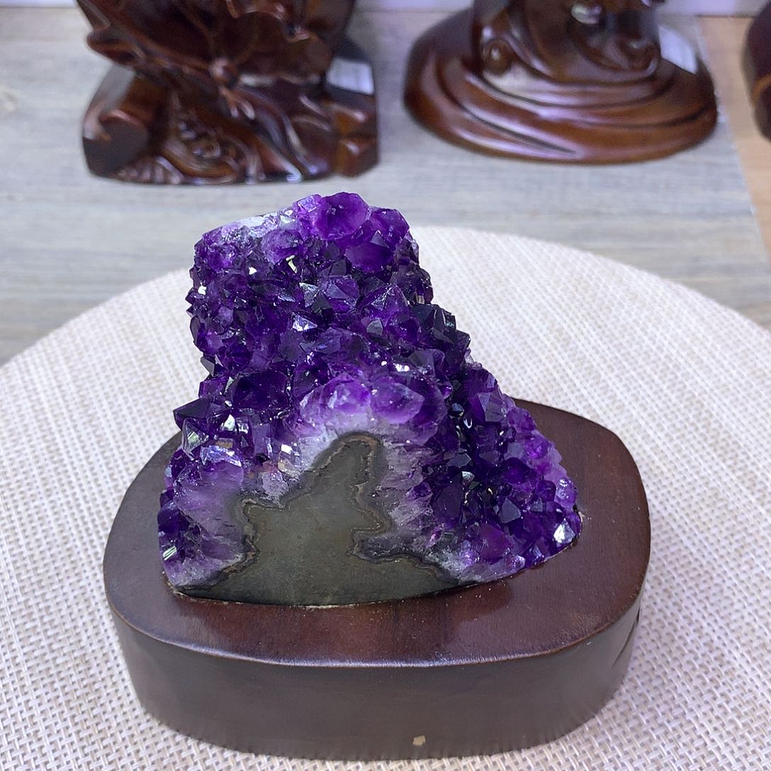 紫晶大型摆件（非配饰）未镶嵌