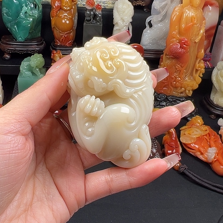 博***库寿山石老性芙蓉石