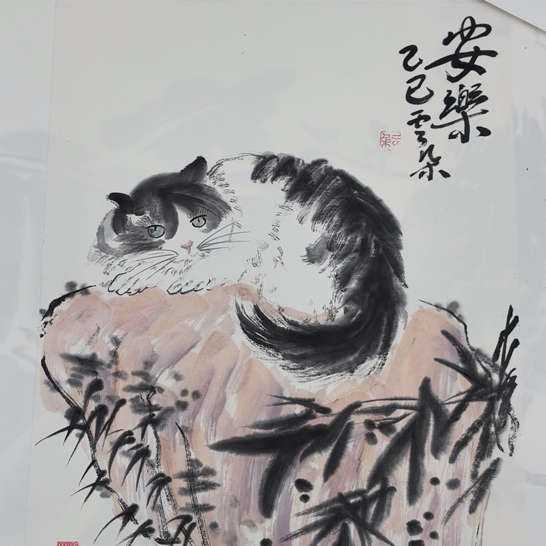 国画写意花鸟一张