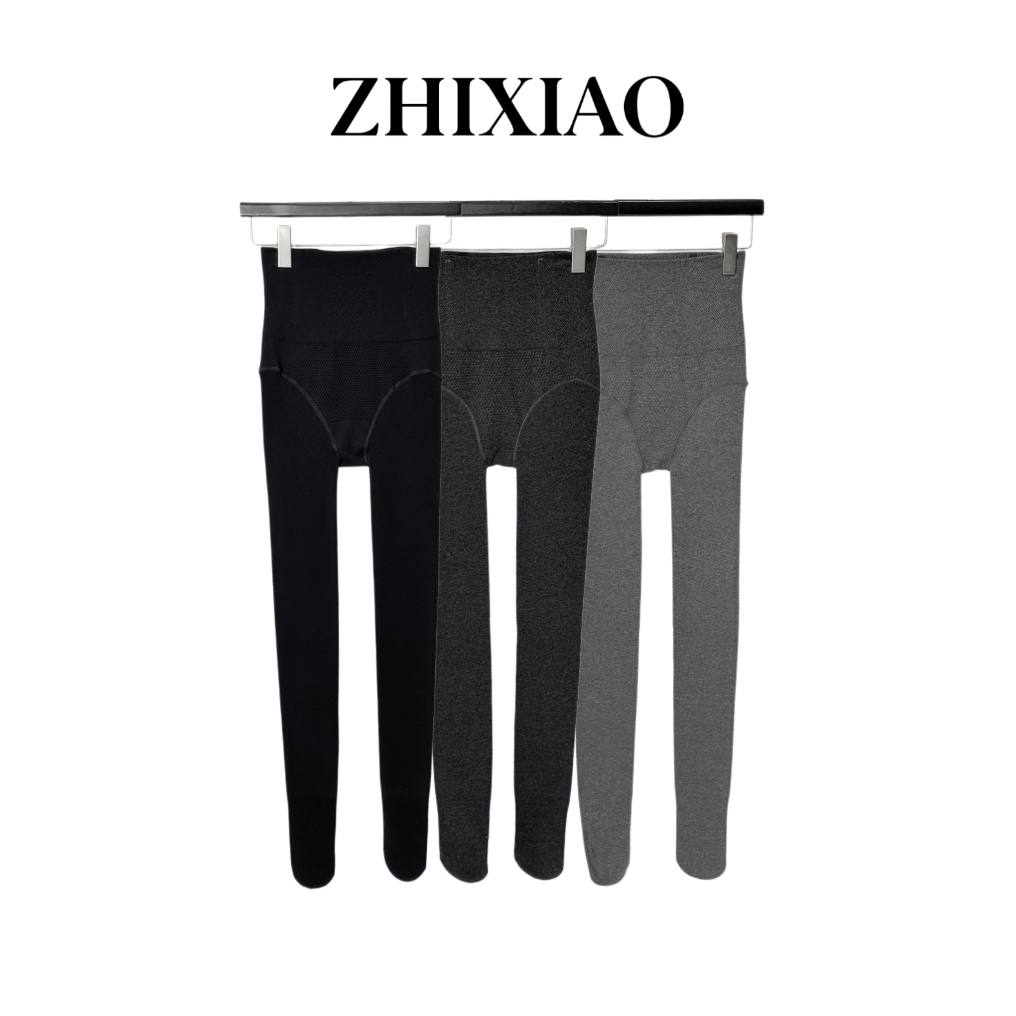 【ZHIXIAO】秋冬新款：纯色连脚打底裤TR974