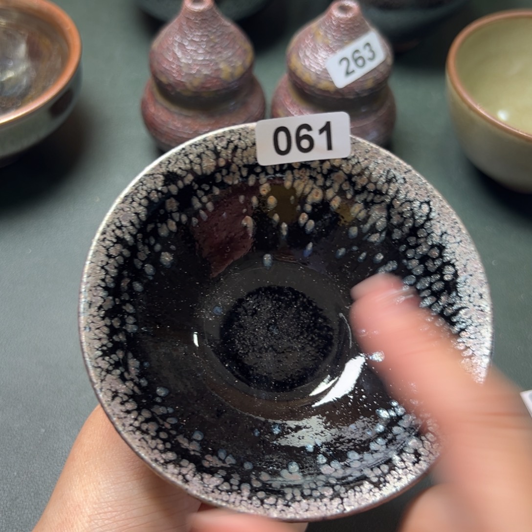留***x茶盏全手工原矿原釉建盏