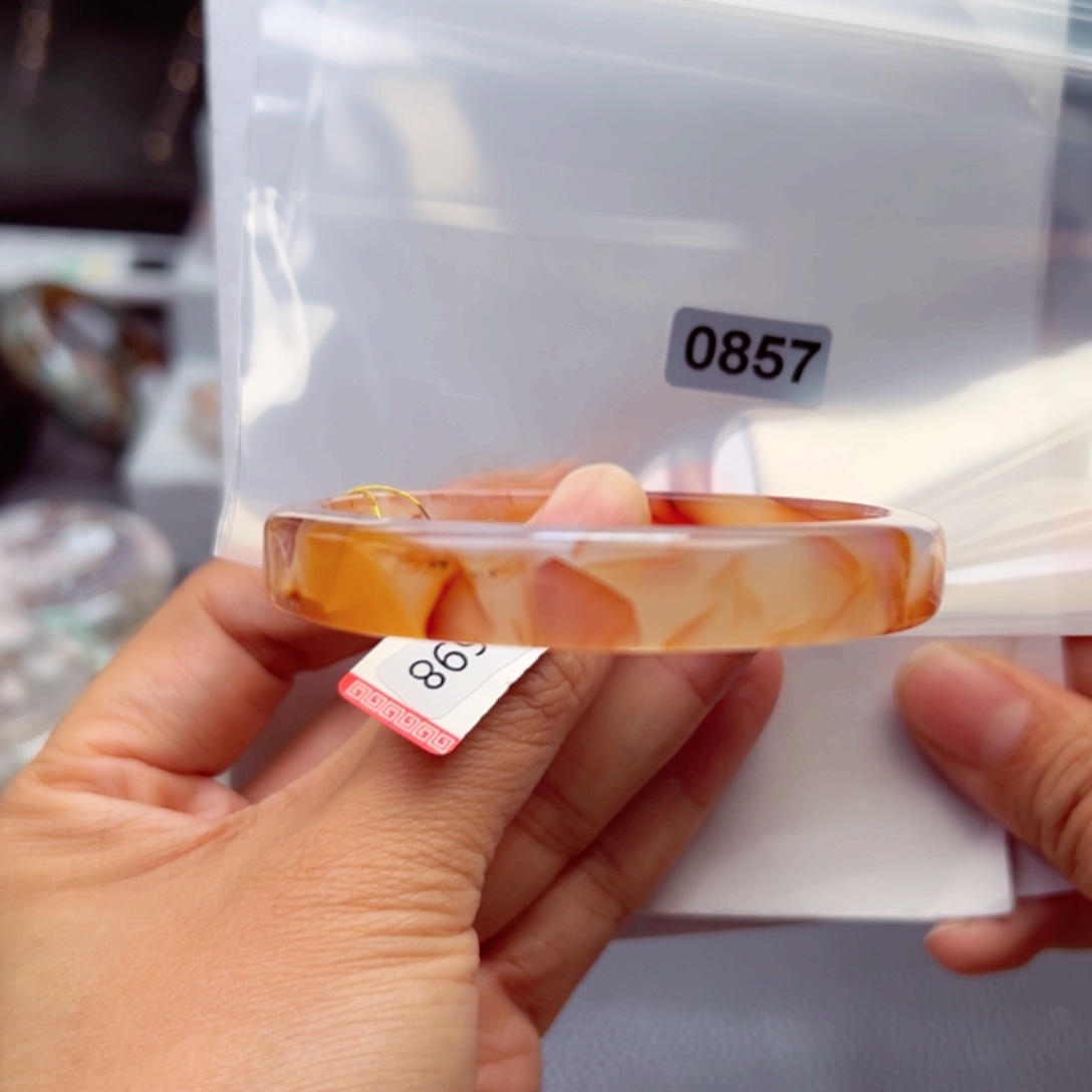 玛瑙/玉髓手镯未镶嵌?**_57