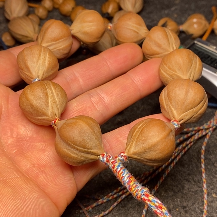 橄榄核手串2.2手持32号