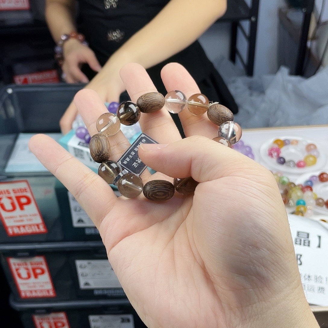 手链水晶银S925镶嵌