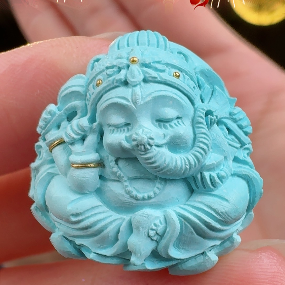 绿松石珠宝奇石未镶嵌