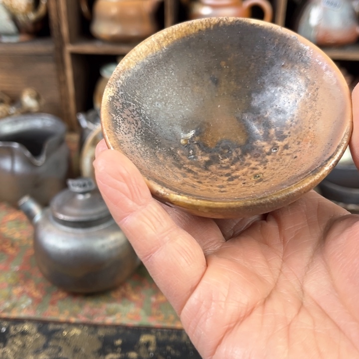 壶柴烧茶器主人杯子