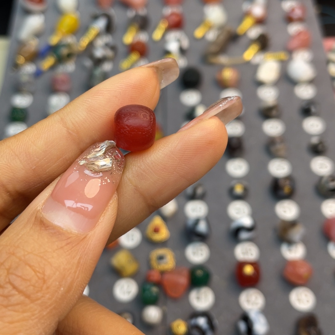 玛瑙/玉髓配饰合金