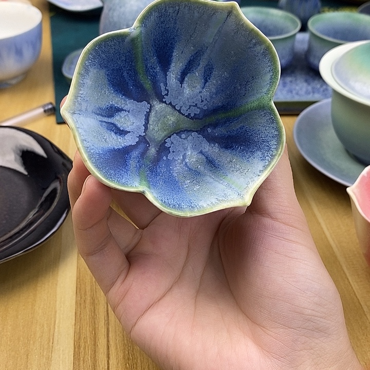 微瑕景德镇高温陶瓷茶杯