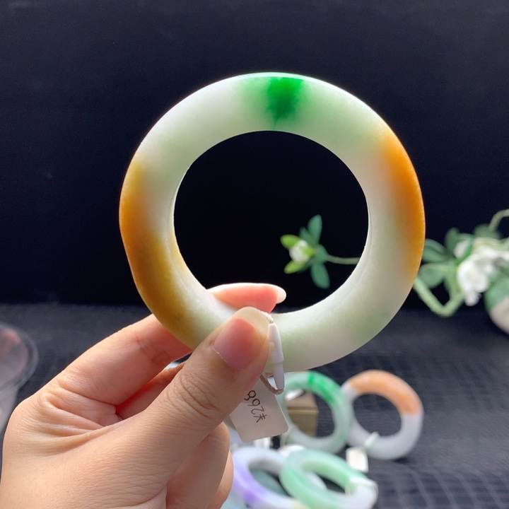 未镶嵌手镯翡翠手镯定制定制翡翠