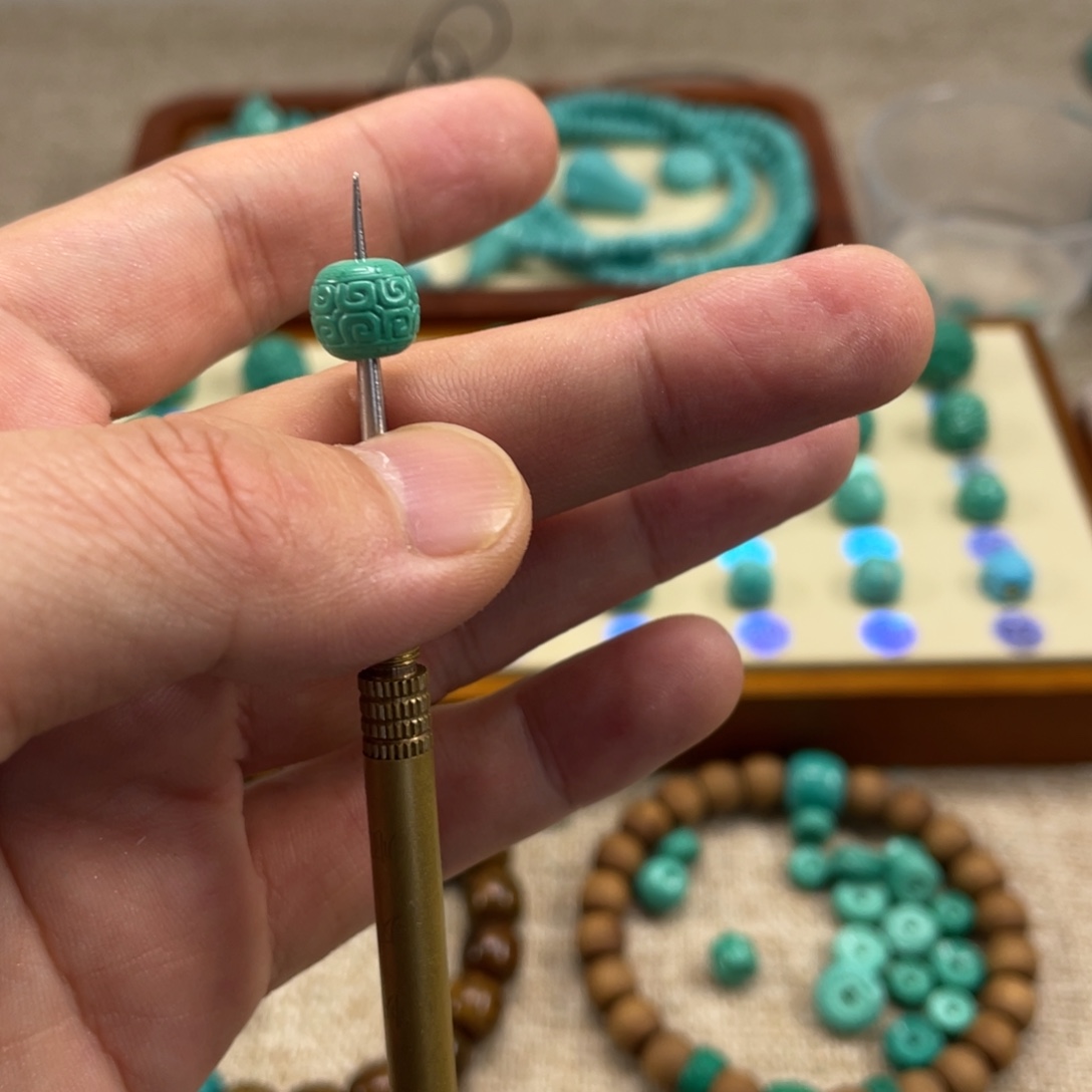 原生态湖北矿小配饰，直径9