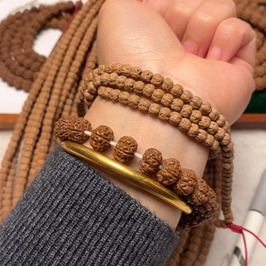 金刚菩提吊坠当****门佛手108卡5➕