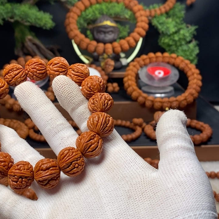 桃核吊坠秦岭龙纹