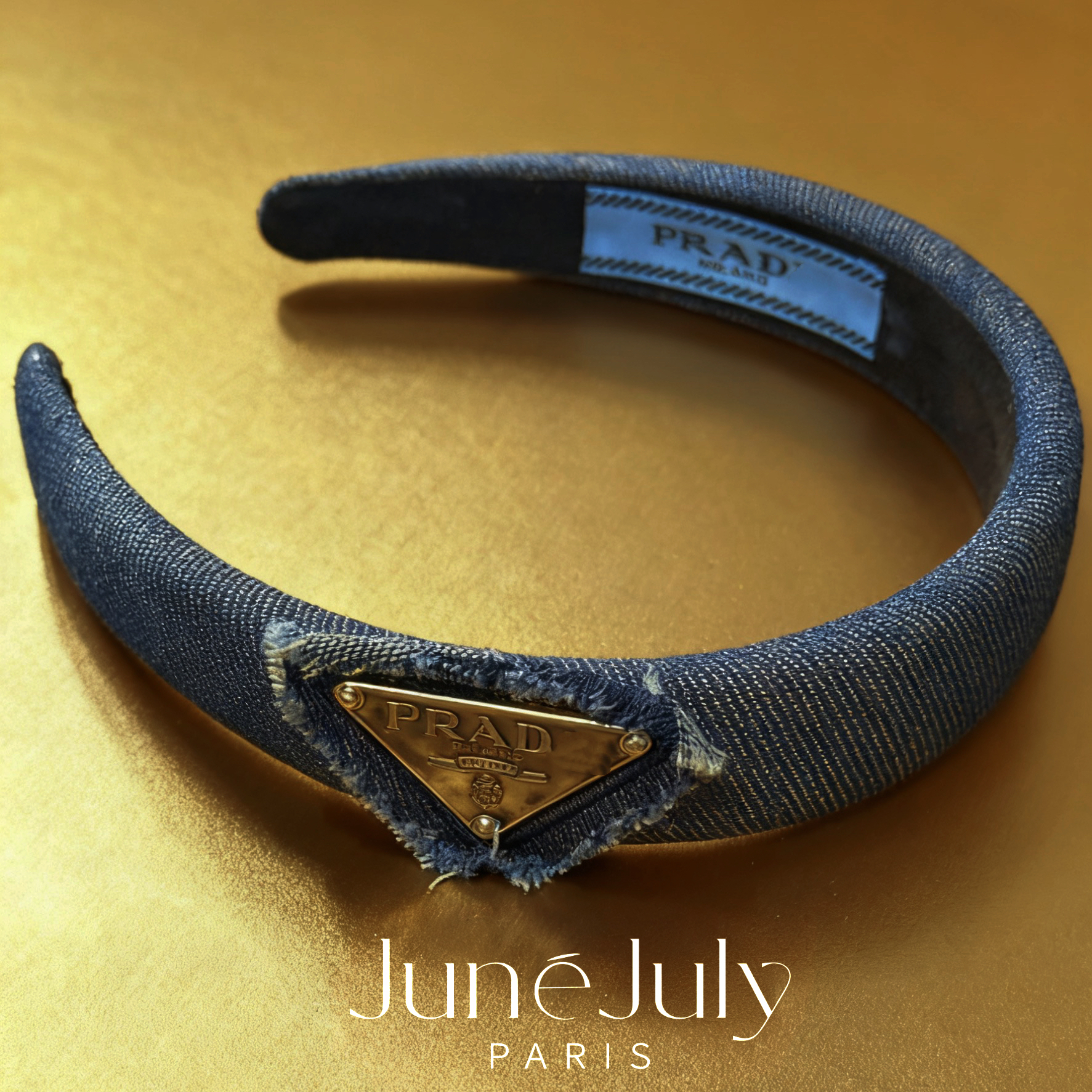 JuneJuly 牛仔时尚发箍