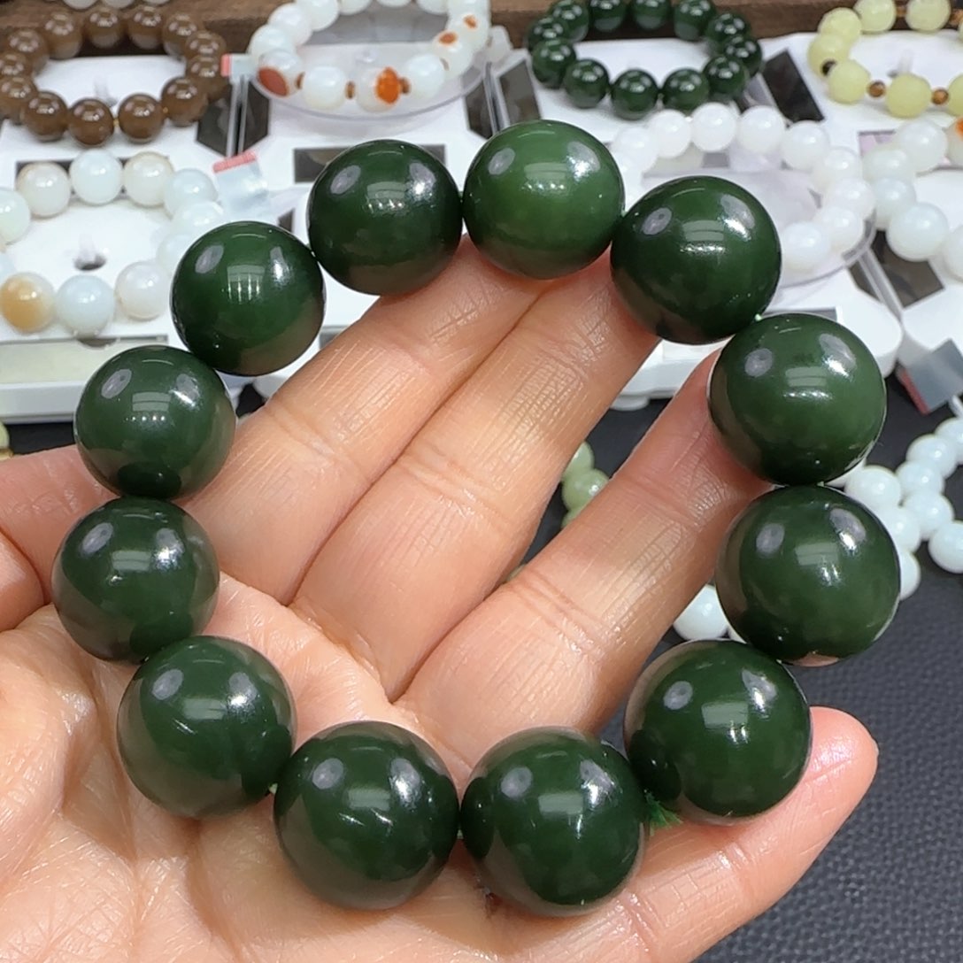 和田玉手链未镶嵌