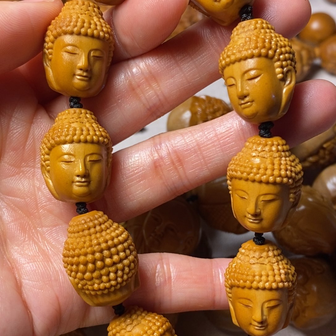 橄榄核手串/手链如来佛头